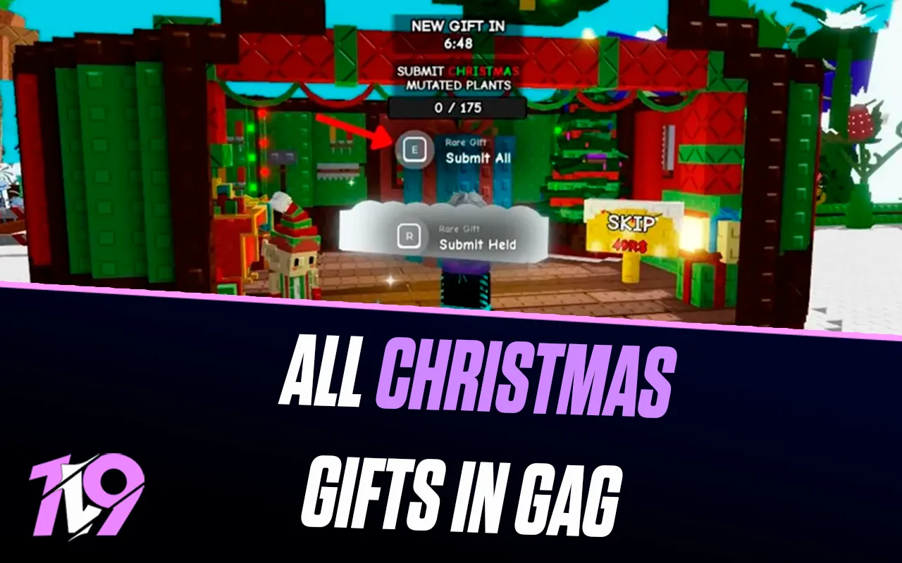 All Christmas Gifts in Grow a Garden & How to Get Them